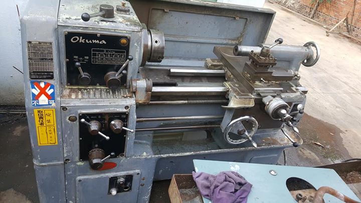 Máy tiện okuma nho nhỏ
