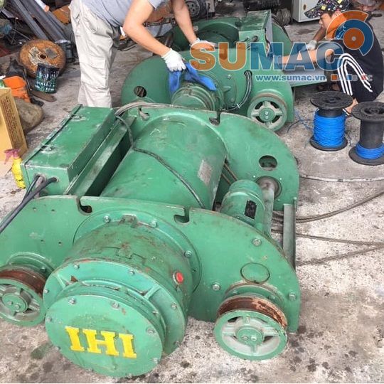 Cẩu trục 5 tấn Nhật bãi - IHI