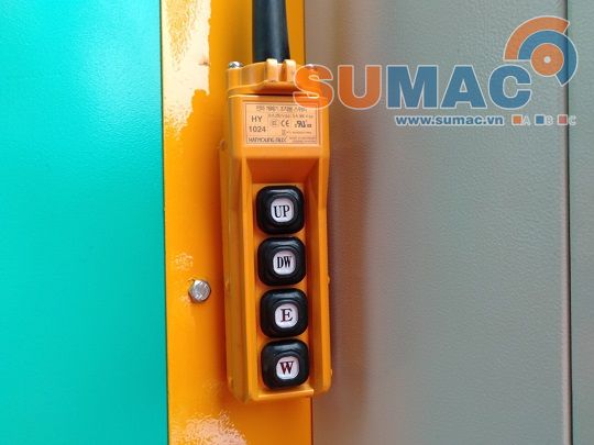 Tay điều khiển máy xả cuộn