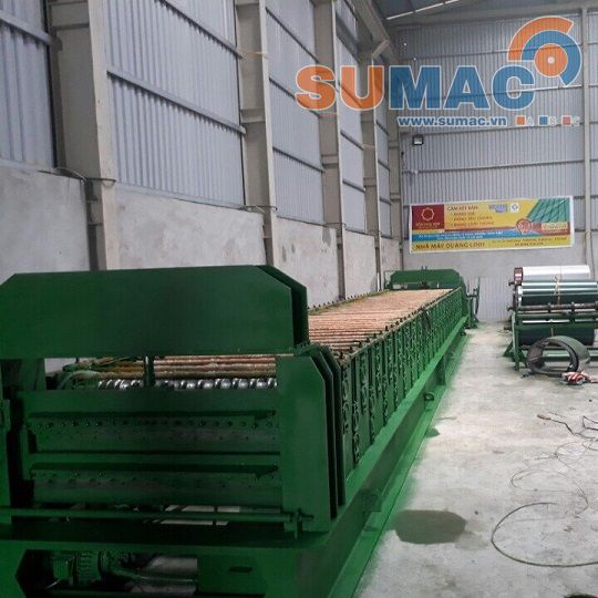 máy cán tôn 2 tầng