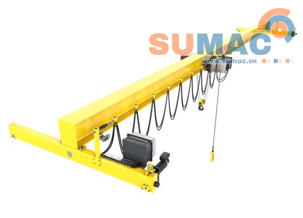 cẩu 2 tấn dầm đơn 6 mét