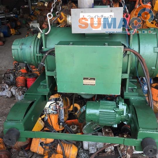 Cẩu bò 5 tấn - Máy tời điện 5 tấn Nhật cũ