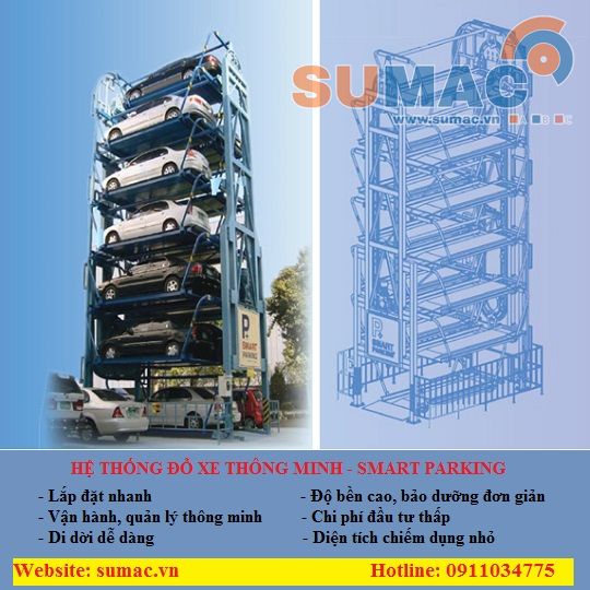 he-thong-do-xe-oto-tu-dong-12-cho-kieu-vong-xoay-rotary-smart-parking