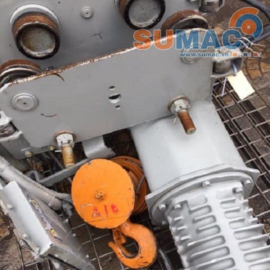 Tời cáp 1 tấn Mitsubishi - Kho cẩu trục bãi tại Bắc Ninh
