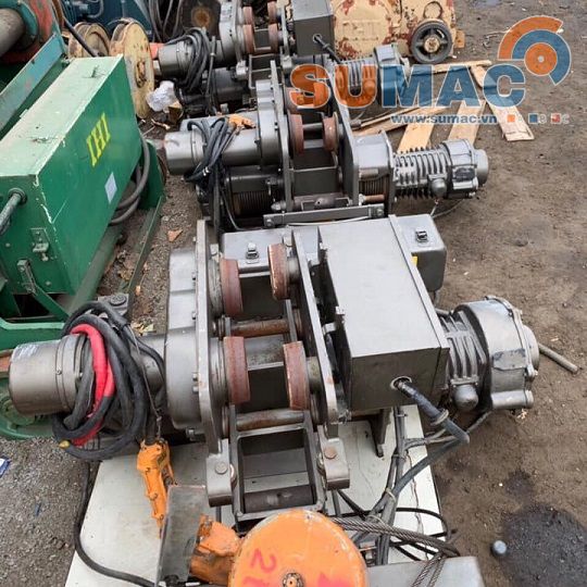 Tời 2 tấn Nhật bãi Mitsubishi - kho cẩu trục bãi tại Hà Nội
