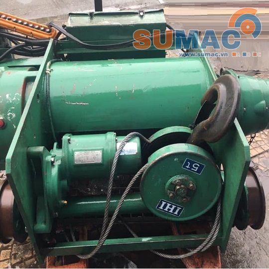 Máy tời điện 5 tấn - Cẩu Nhật 5 tấn