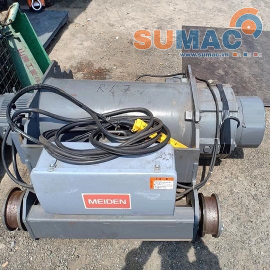Cẩu Menden - Nhật 7.5 tấn - Kho hàng cẩu trục có sẵn tại Bắc Ninh