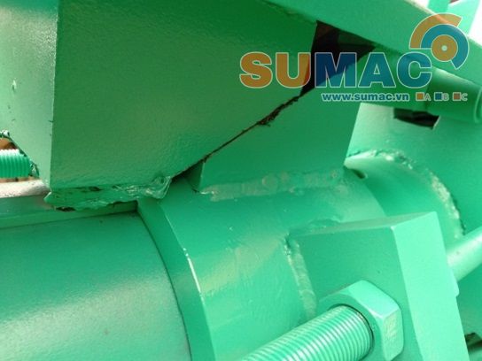 Dẫn hướng máy bung tôn thủy lực