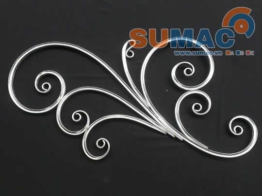 Máy uốn hoa inox