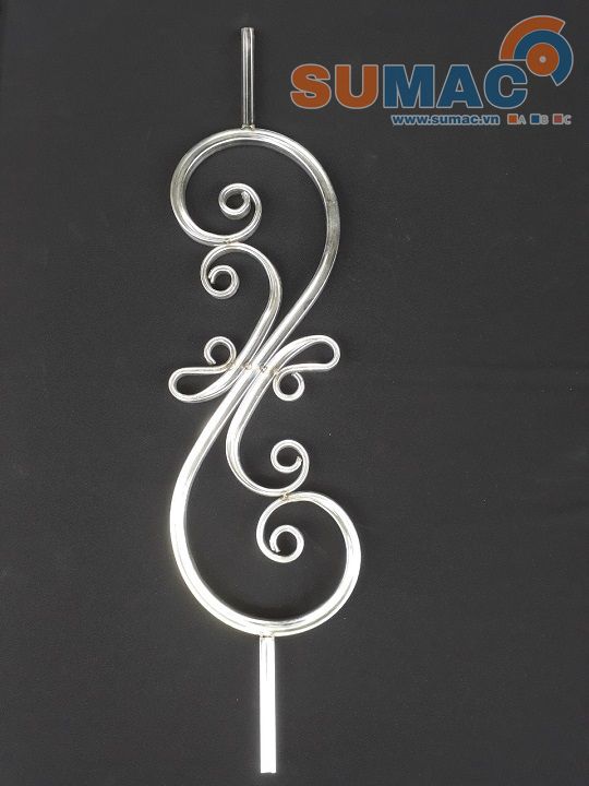 Máy uốn hoa văn inox