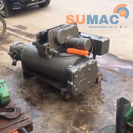 Cẩu cáp 5 tấn Nhật bãi