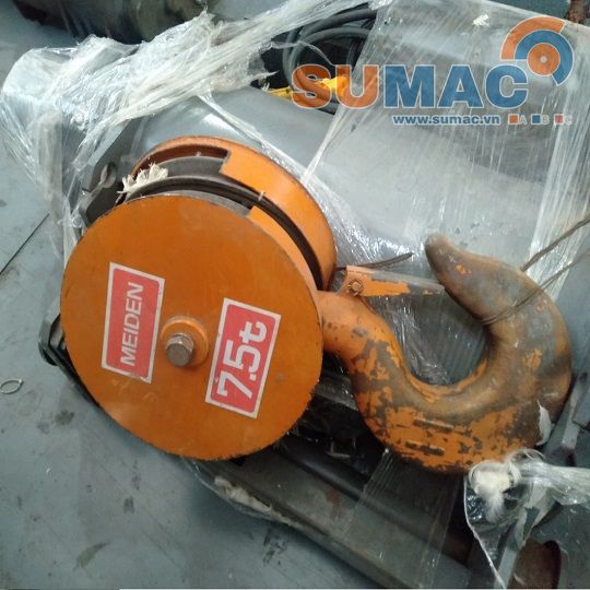 Tời 7.5 tấn Menden - Nhật đã qua sử dụng