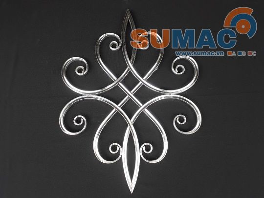 Máy nắn hoa inox tại Hà Nội