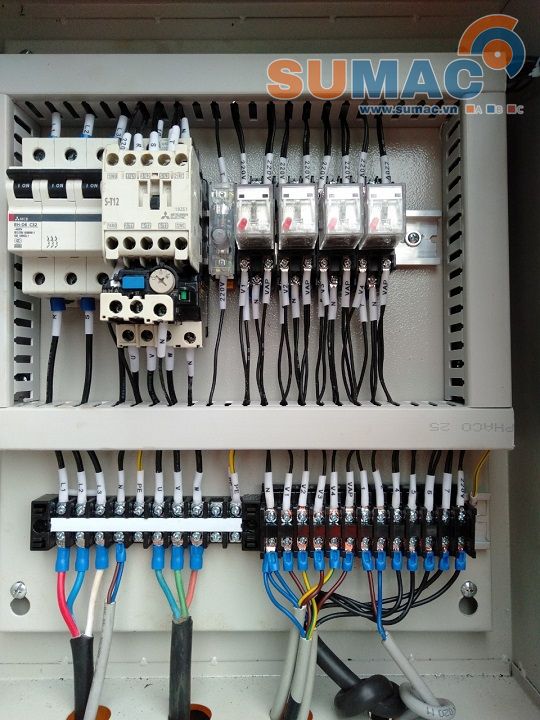 Tủ điện điều khiển máy xả tôn cuộn