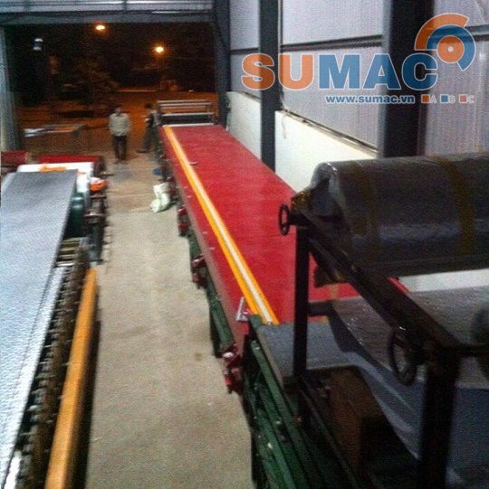 dây truyền cán tôn xốp