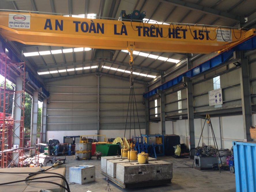 CẤU TẠO VÀ NGUYÊN LÝ HOẠT ĐỘNG CỦA CẨU TRỤC DẦM ĐÔI