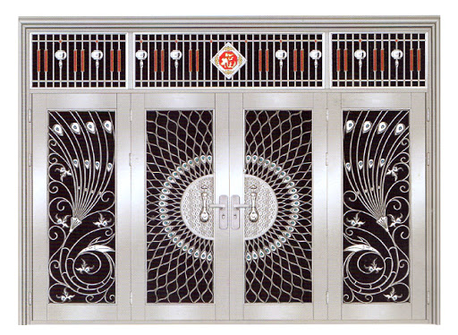 Mẫu cổng inox