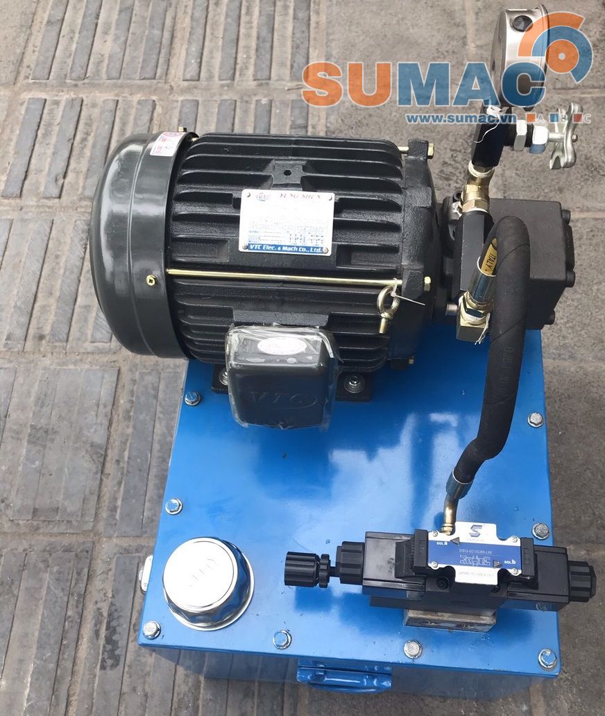 Động cơ liền bơm thủy lực PV2R1