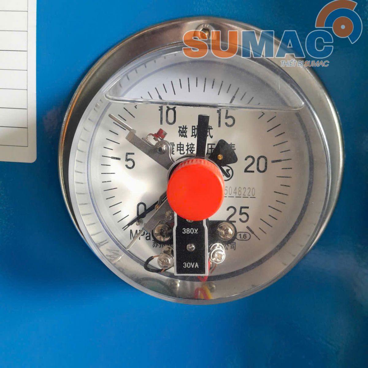 đồng hồ 3 kim có dầu điều chỉnh lực ép