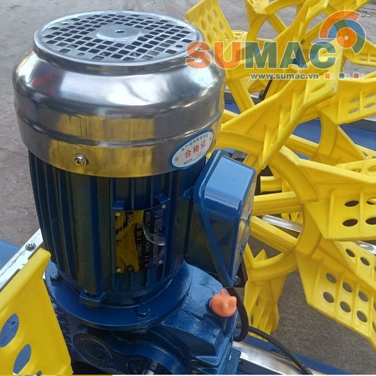 động cơ điện máy guồng nước tạo oxy