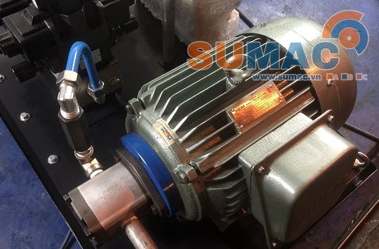 động cơ điện cốt âm 5.5kw vihem