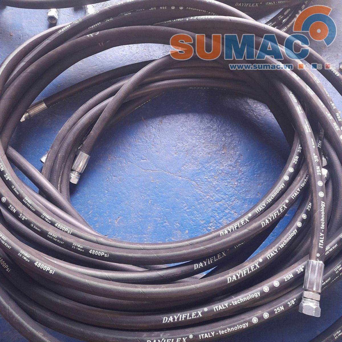 Ống dẫn dầu thủy lực 3/8"