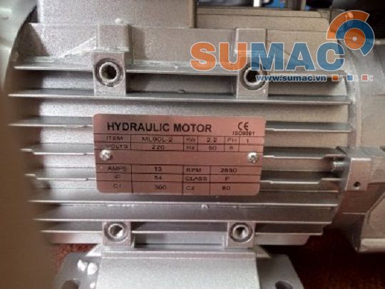 bộ nguồn thủy lực mini 220V 