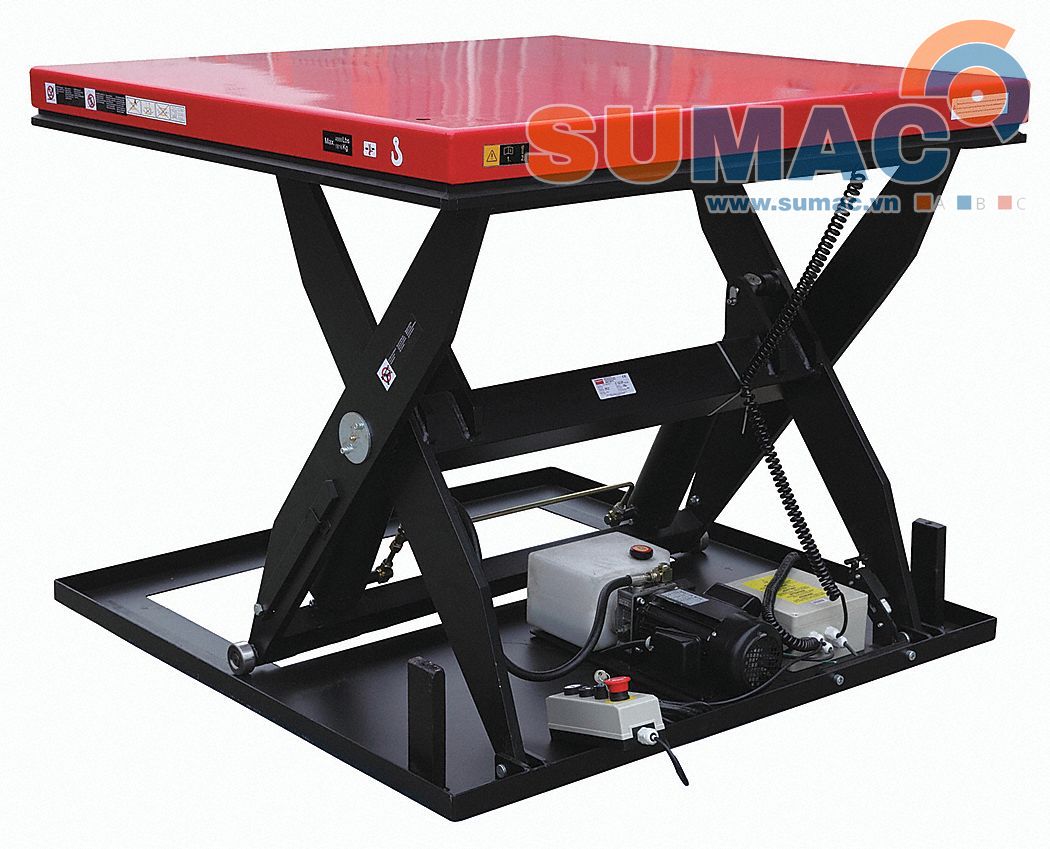 bộ nguồn thủy lực mini lắp sàn nâng hàng