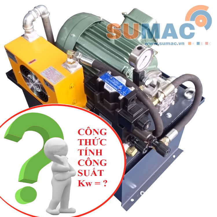 Cách tính công suất động cơ trong trạm nguồn thủy lực