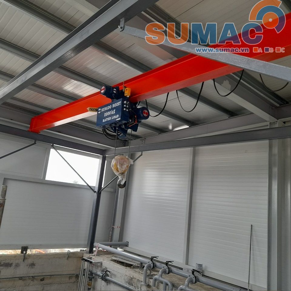 Cầu trục 2 tấn Sungdo Hàn Quốc