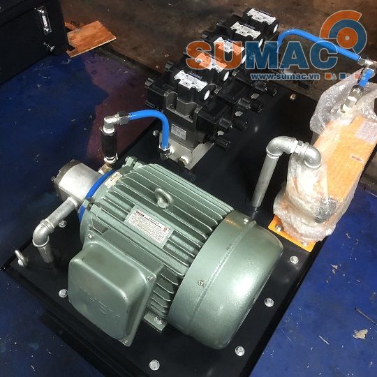 Bộ nguồn thủy lực điều khiển 4 xi lanh thủy lực