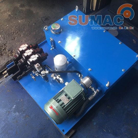 Lắp đặt bộ nguồn thủy lực 1.5Kw