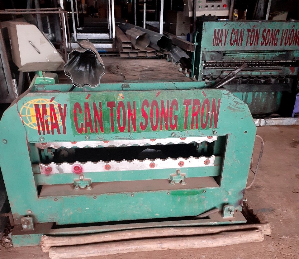Máy dập vòm cũ - Máy cán tôn cũ