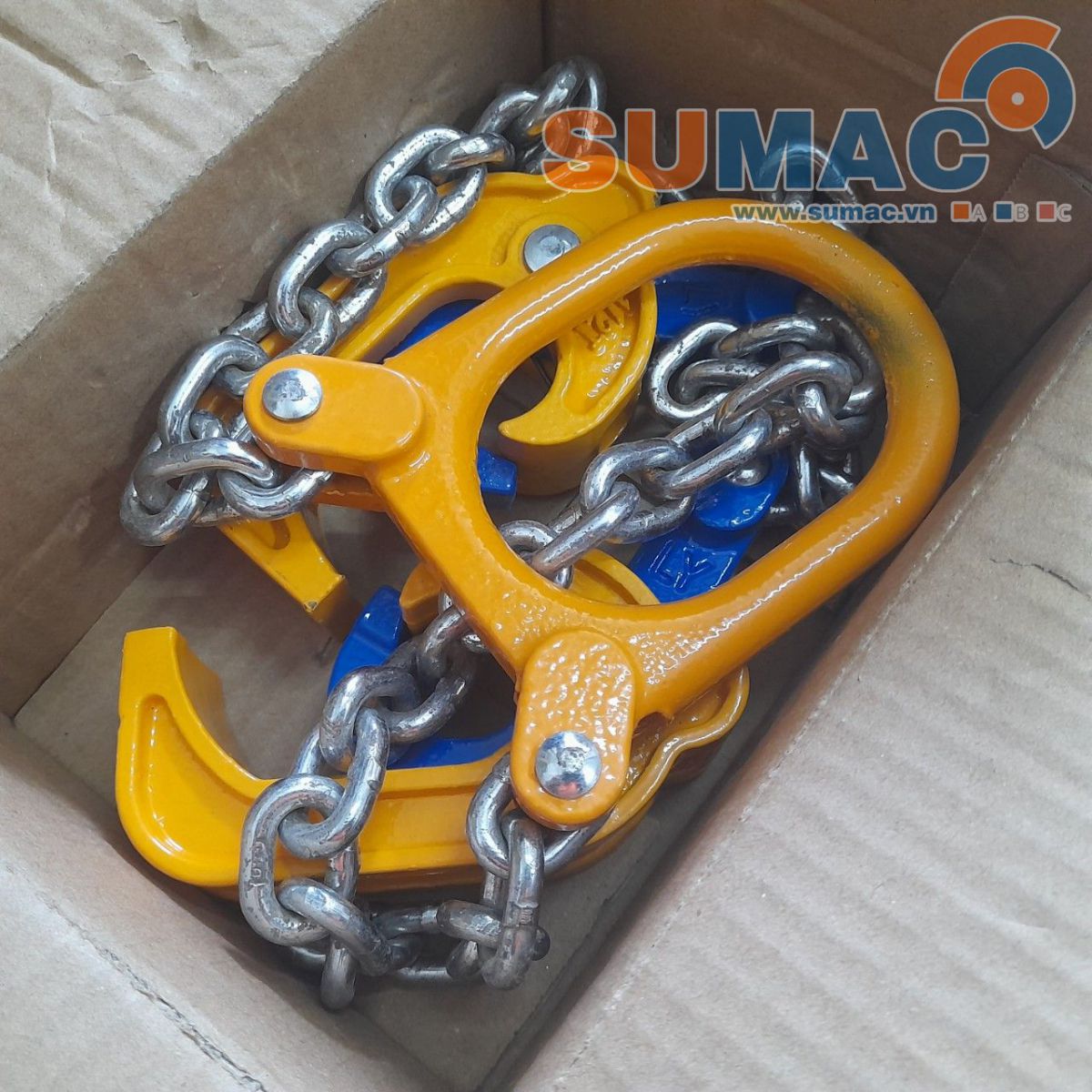 bộ xích móc cẩu thùng phi
