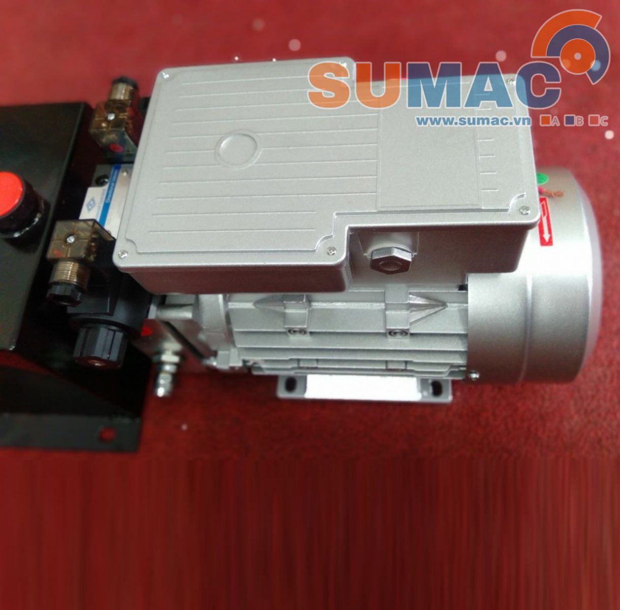 Bộ nguồn thủy lực mini 220V - bộ nguồn mini lắp bàn nâng hàng