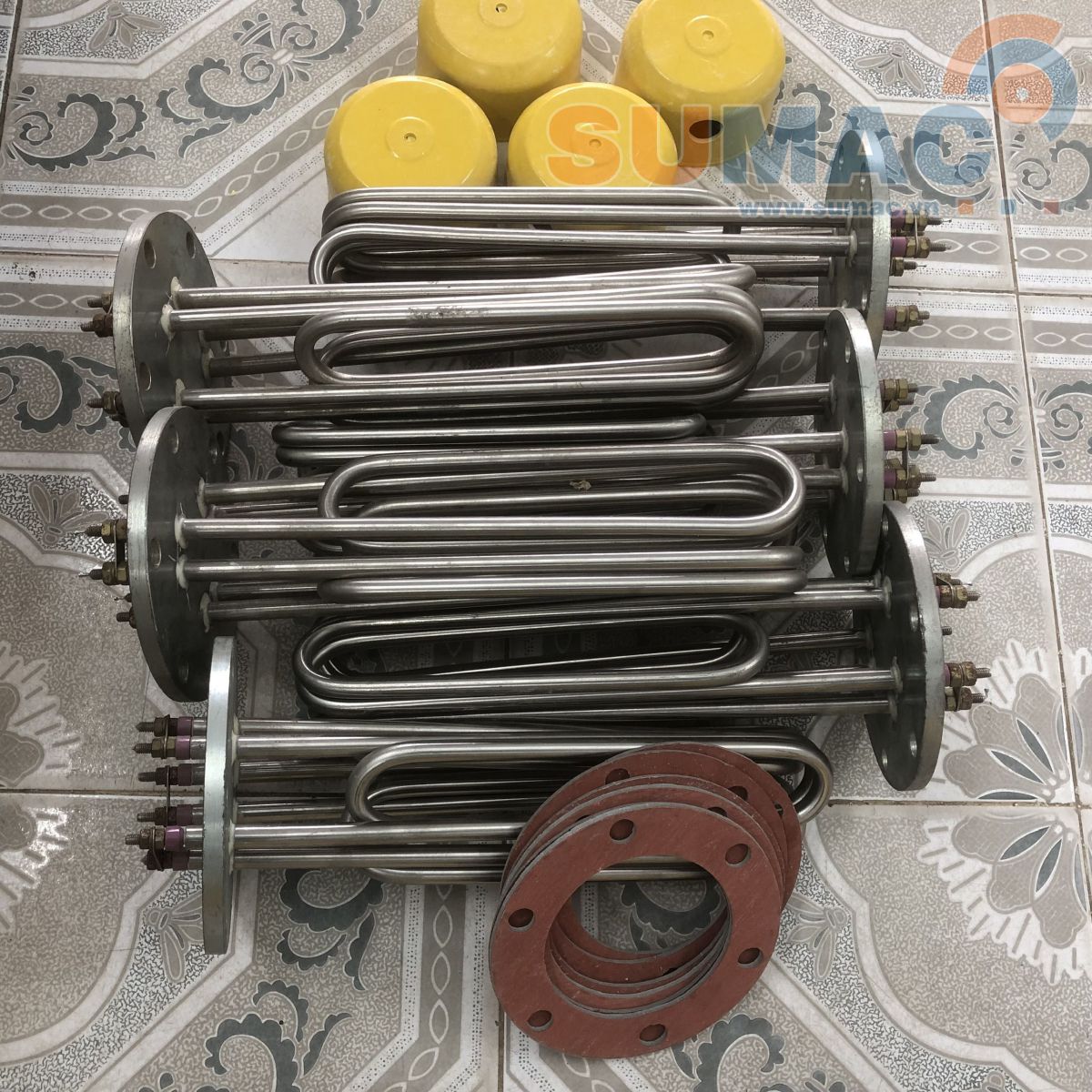 Củ điện trở mặt bích 18Kw 380V