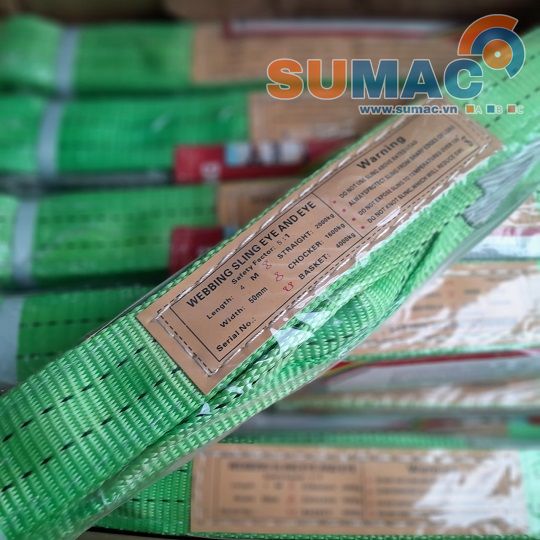 cáp vải cẩu hàng 