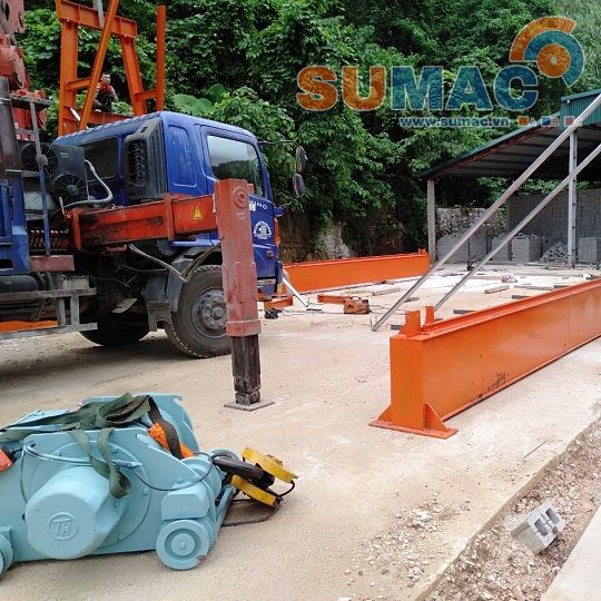 Cổng trục chữ A 5 tấn