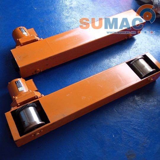 Chân chạy dọc( dầm biên) cẩu trục 1 tấn