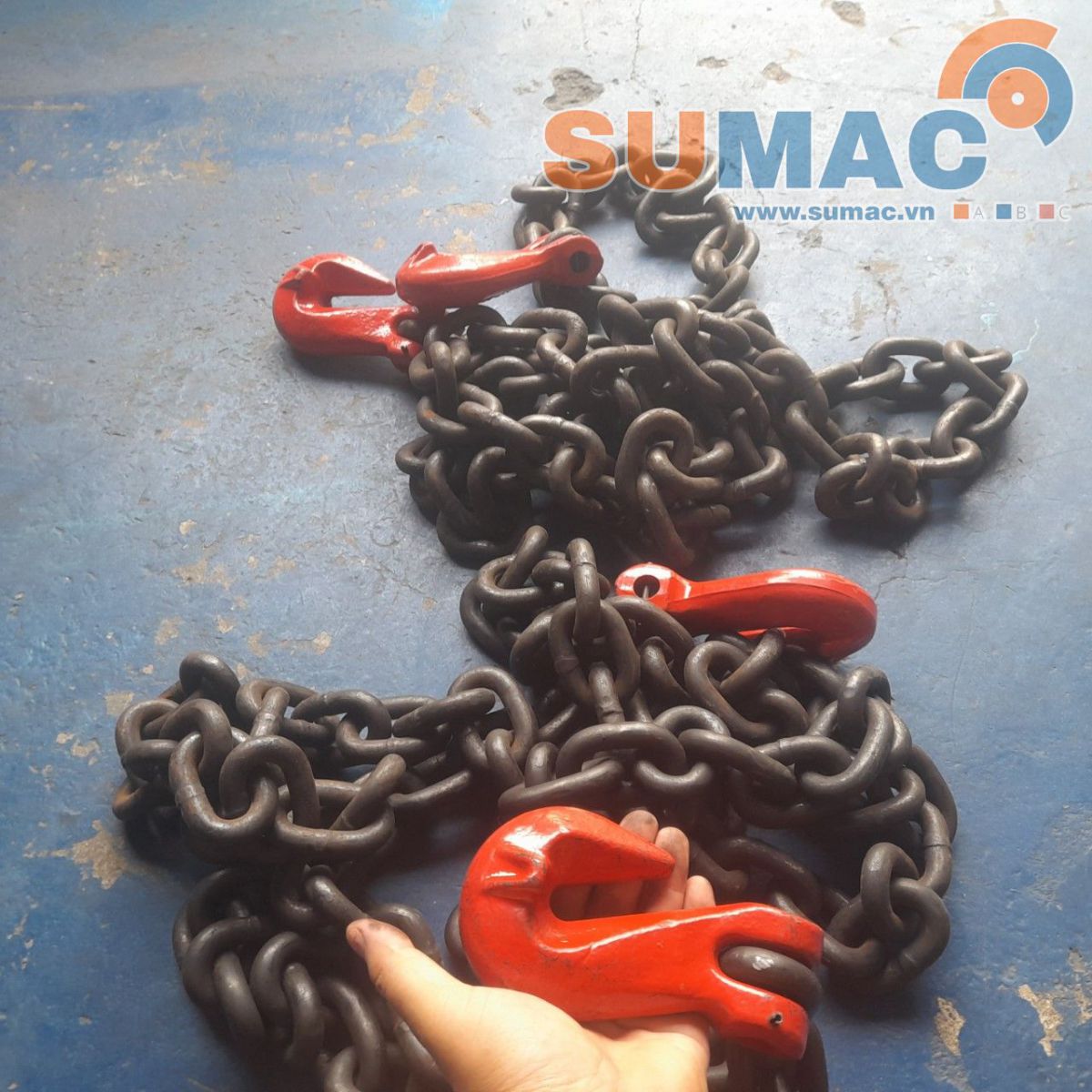 Dây xích cẩu hàng 6.3 tấn