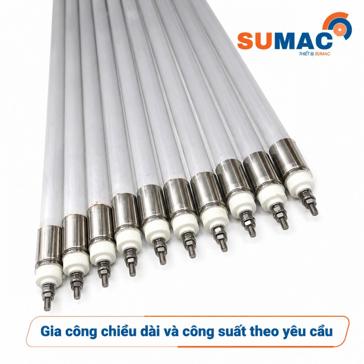 gia-cong-chieu-dai-va-cong-suat-bong-say-nhiet-chuoi-inox-theo-yeu-cau