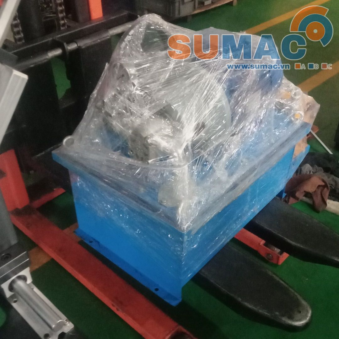 Cụm bơm thủy lực 4kw, xi lanh HOB 17 tấn