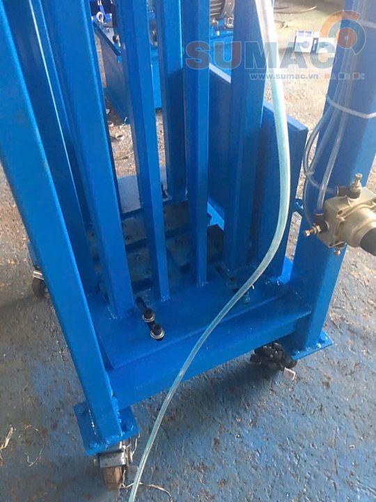 cấu tạo máy ép kiện khí nén