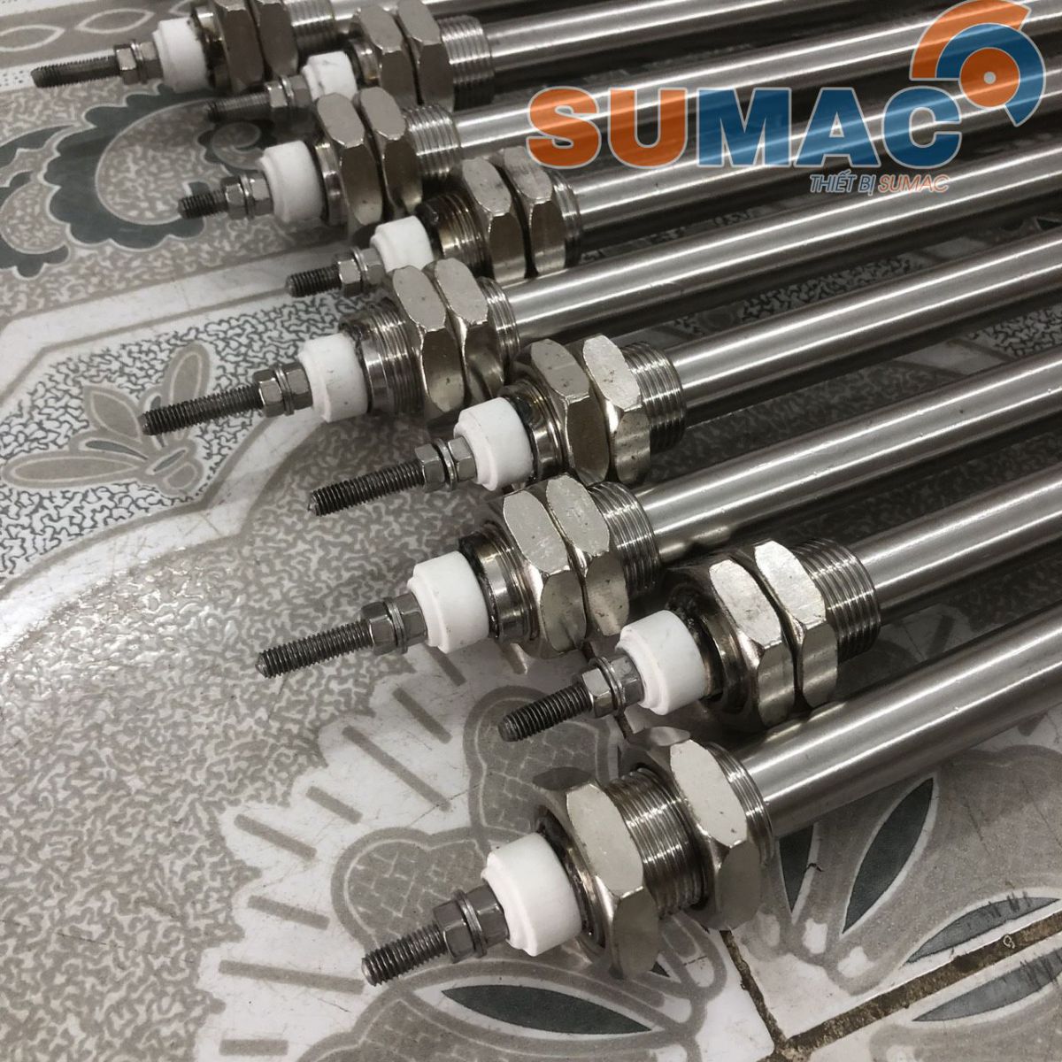 giá thanh sấy nhiệt thẳng inox phi 16 dài 1600mm