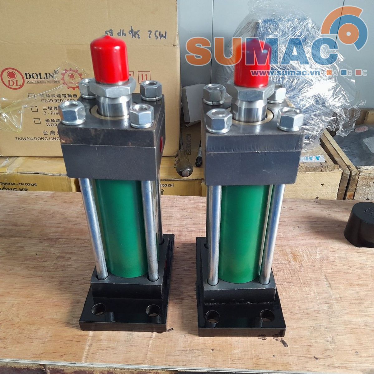 Xi lanh thủy lực HOB63, bích phụ FA