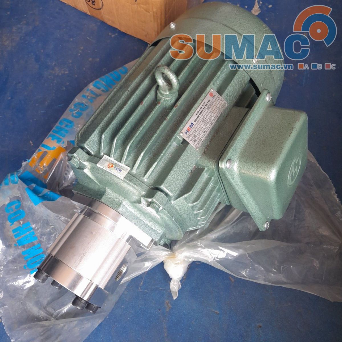 Cụm bơm thủy lực liền động cơ 4kw