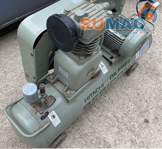 máy khí nén hitachi Nhật bãi