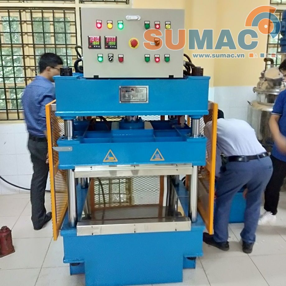 Lắp đặt máy ép thủy lực 25 tấn tại Chương Mỹ, Hà Nội