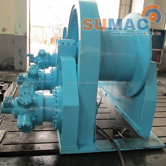 Ứng dụng motor thủy lực hình sao lắp tời thủy lực