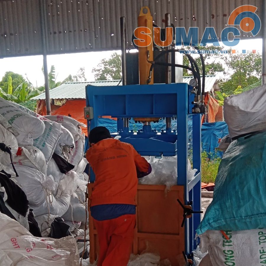Máy ép phế liệu điện 1 pha